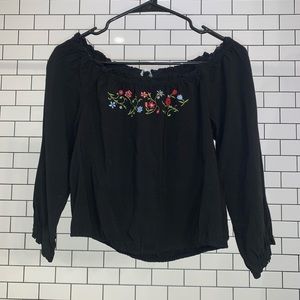 Off The Shoulder Long Sleeve